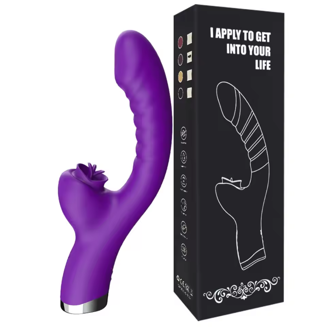 Vibrador Premium con Estimulación de Lengua